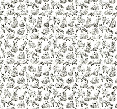 Store intérieur Renards gris