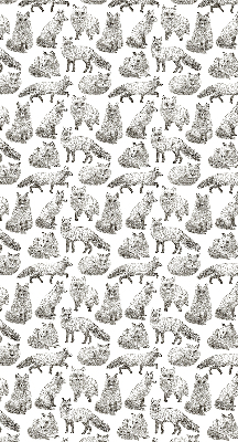 Store intérieur Renards gris