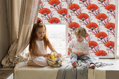 Store enrouleur Les supporters rouges