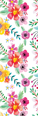 Store intérieur Fleurs peintes