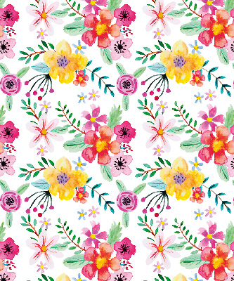 Store intérieur Fleurs peintes