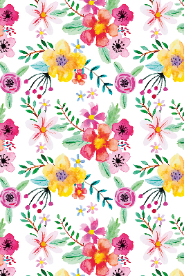 Store intérieur Fleurs peintes