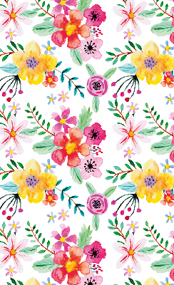 Store intérieur Fleurs peintes