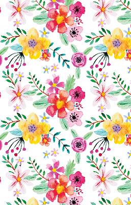 Store intérieur Fleurs peintes