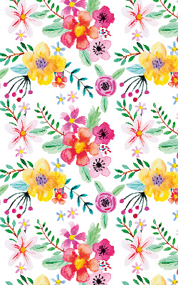 Store intérieur Fleurs peintes