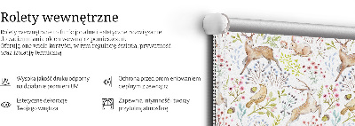 Store enrouleur Chevreuils et cerfs