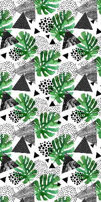 Store intérieur Feuilles triangles points