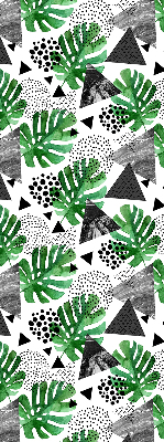 Store intérieur Feuilles triangles points