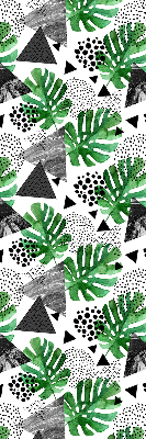 Store intérieur Feuilles triangles points