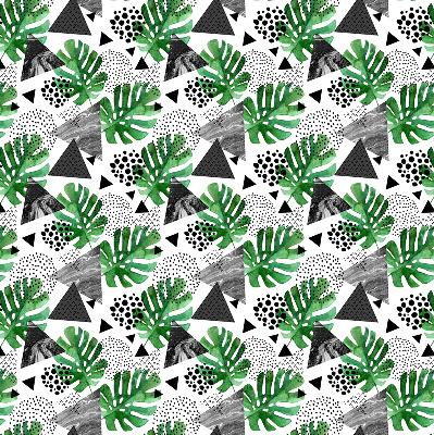 Store intérieur Feuilles triangles points