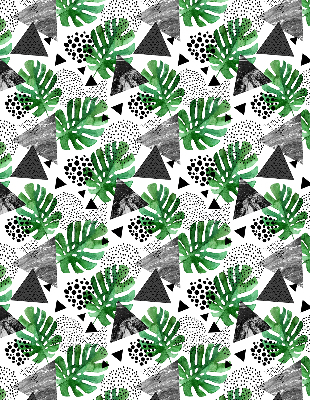 Store intérieur Feuilles triangles points