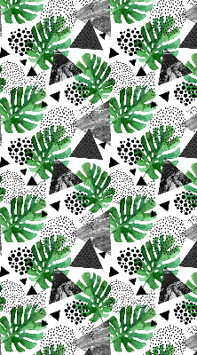 Store intérieur Feuilles triangles points