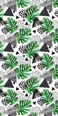 Store intérieur Feuilles triangles points