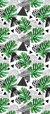 Store intérieur Feuilles triangles points