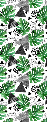 Store intérieur Feuilles triangles points