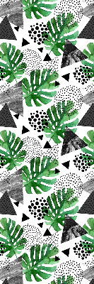 Store intérieur Feuilles triangles points