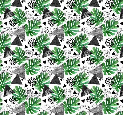 Store intérieur Feuilles triangles points