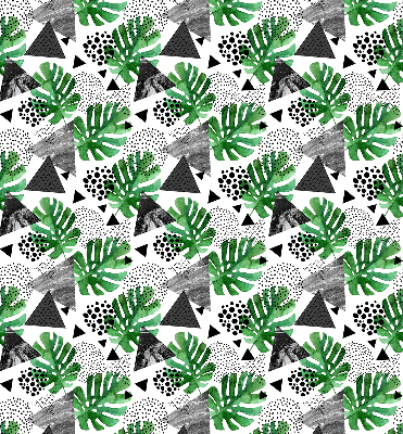 Store intérieur Feuilles triangles points