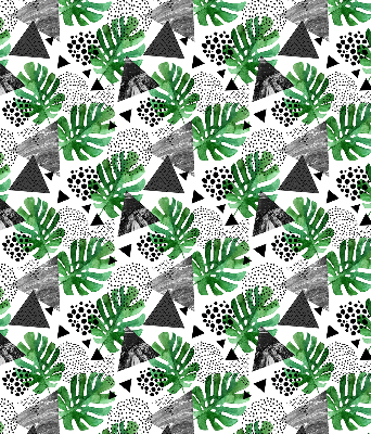 Store intérieur Feuilles triangles points