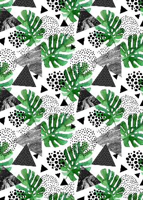 Store intérieur Feuilles triangles points