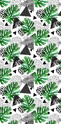 Store intérieur Feuilles triangles points