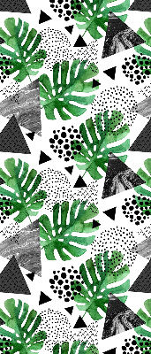 Store intérieur Feuilles triangles points