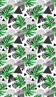 Store intérieur Feuilles triangles points