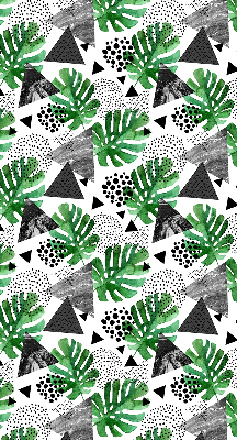 Store intérieur Feuilles triangles points