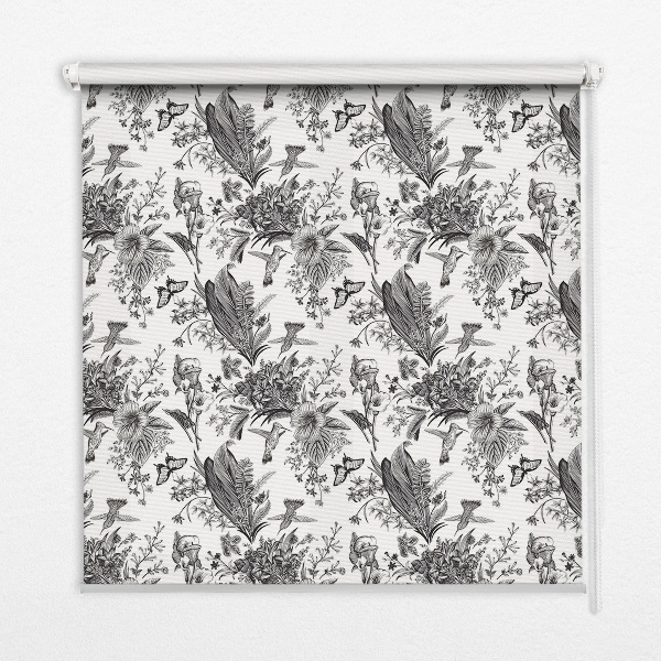 Store enrouleur Nature dessinée