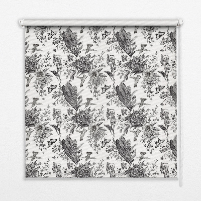 Store enrouleur Nature dessinée