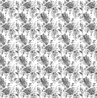 Store enrouleur Nature dessinée