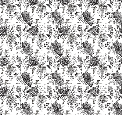 Store enrouleur Nature dessinée