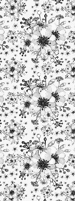 Store enrouleur Fleur dessinée