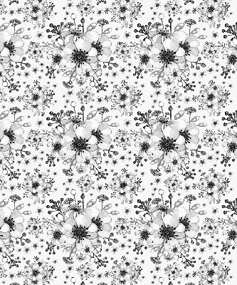 Store enrouleur Fleur dessinée