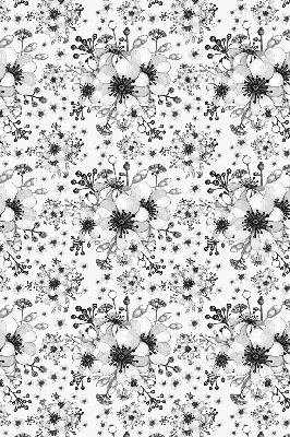 Store enrouleur Fleur dessinée