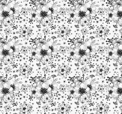 Store enrouleur Fleur dessinée