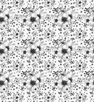 Store enrouleur Fleur dessinée