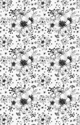 Store enrouleur Fleur dessinée