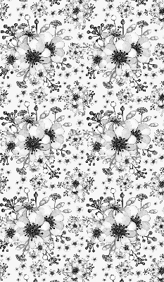 Store enrouleur Fleur dessinée