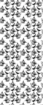 Store intérieur Corbeaux noirs