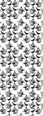 Store intérieur Corbeaux noirs