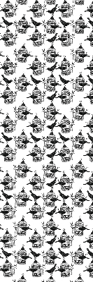 Store intérieur Corbeaux noirs