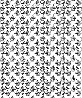 Store intérieur Corbeaux noirs