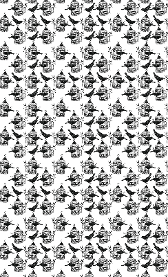 Store intérieur Corbeaux noirs