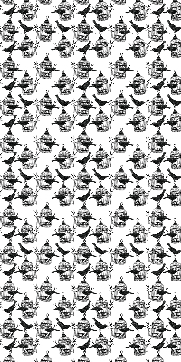 Store intérieur Corbeaux noirs