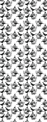 Store intérieur Corbeaux noirs