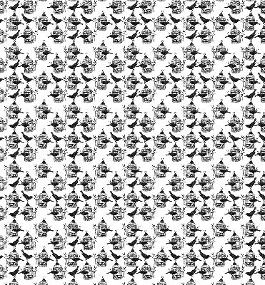 Store intérieur Corbeaux noirs