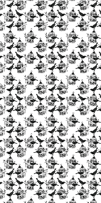 Store intérieur Corbeaux noirs