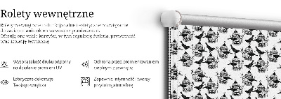 Store intérieur Corbeaux noirs