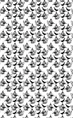 Store intérieur Corbeaux noirs